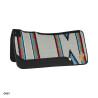 Tapis de Selle Navajo avec Fond en Feutre Pool's - Gris
