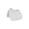 Dressuur Zadeldekje Pony Gewatteerd Supreme - Wit / wit