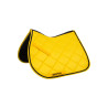 Tapis de Selle Jumping Poney Matelassé Supreme - Jaune / noir