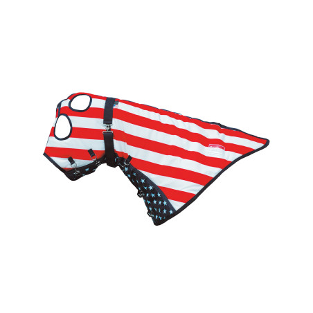 Nekbedekking 350g voor Dek USA Stars CO00276 Umbria Equitazione