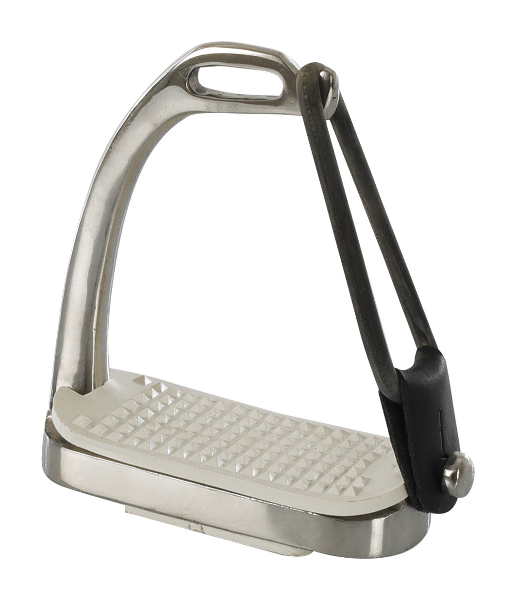 Étriers en Acier Inoxydable avec Élastique Latéral Umbria Equitazione Étriers en Acier Inoxydable avec Élastique Latéral Umbria Equitazione