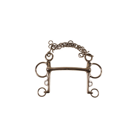 Pelham Bit met Beweeglijke Scharen Umbria Equitazione