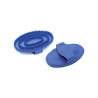 Etrille en Caoutchouc pour Poney Umbria Equitazione - Bleu royal