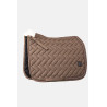 Tapis de selle de dressage Nature Made Leisure Horze - Marron expresso