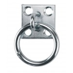 Anneau d'attache zingué 4 trous