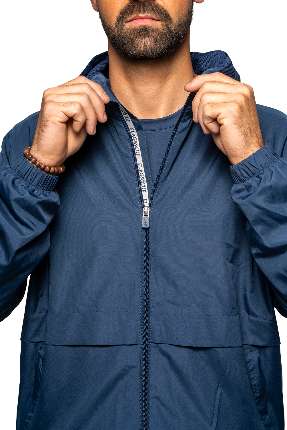 Herenjack Flags & Cup Gregorio Marine Marineblauw