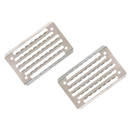 RVS vervangingszool voor verstelbare stijgbeugels van Acavallo