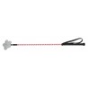 Cravache d'obstacle 65 cm Covalliero - Rose / argent