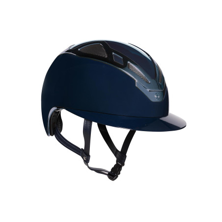 Apex Chrome Lady Helm Glanzend Marineblauw Suomy