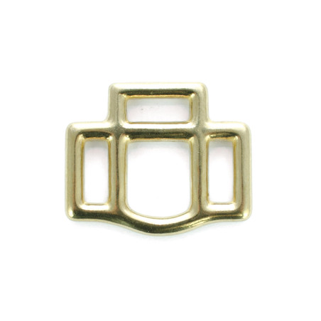 Stevige vierkante halsterlus met 3 wegen Umbria Equitazione