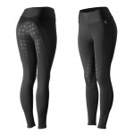 Legging d'équitation fond peau silicone Horze Juliet