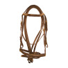 Derbybit met rubberteugels - Cognac