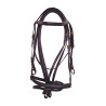 Derbybit met rubberteugels - Donkerbruin