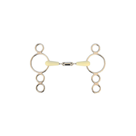 Mors pessoa met centraal roterende olijven Happy Mouth