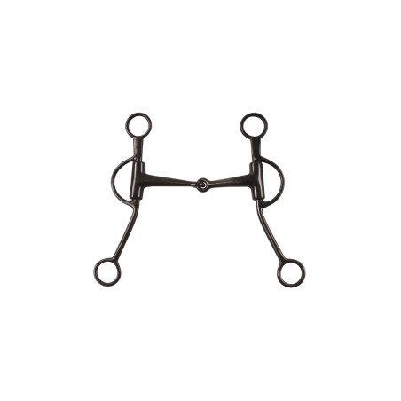 Mors western in ijzer met lange scharen Pool's