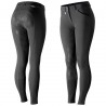 Pantalon Horze Grand Prix à fond silicone femme - Noir