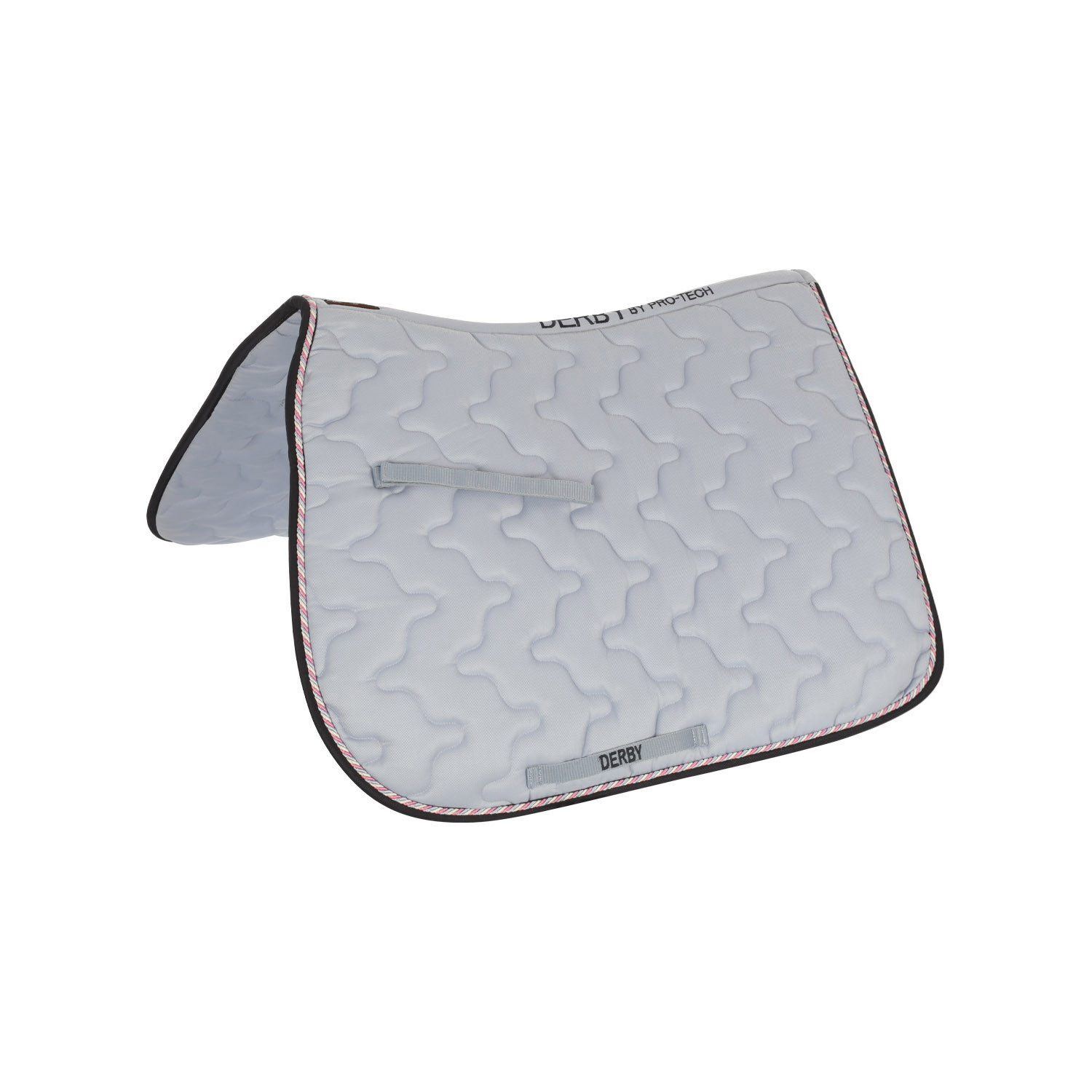 Tapis de selle Derby Bleu bébé / multicouleur / marine Gris Tapis de selle Derby Bleu bébé / multicouleur / marine Gris