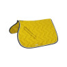 Tapis de selle poney Derby - Jaune / blanc / noir