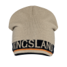 Bonnet tricoté unisexe Kingsland KLVale - Beige pavé