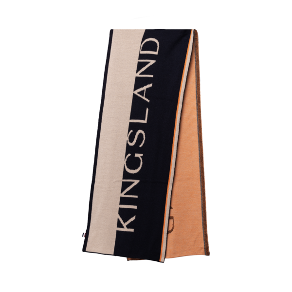 Gebreide sjaal Kingsland KLVale Marine Marineblauw