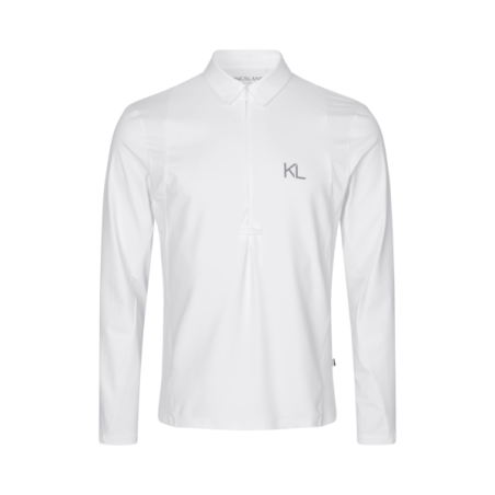 Wedstrijdpolo met lange mouwen voor heren Kingsland KLVijana