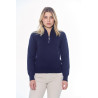 Pull Harcour Pachana femme - Marine