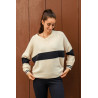 Pull Harcour Polisa femme - Ivoire