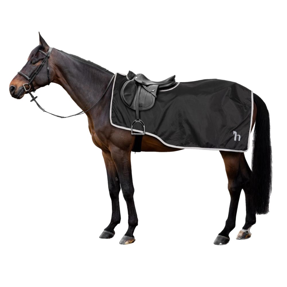 Sous-licol Pour Poney – Sangle D'attelage En Nylon Noir Et Bleu, UK
