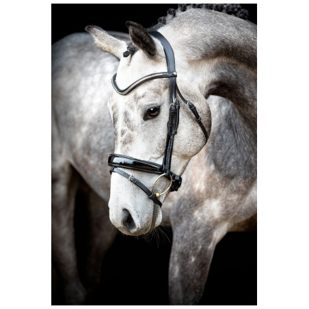 Hoofdstel Montar Normandie Deluxe gelooid leer