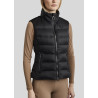 Mouwloze bodywarmer Montar MoAthena verfijnd damesmodel - Zwart