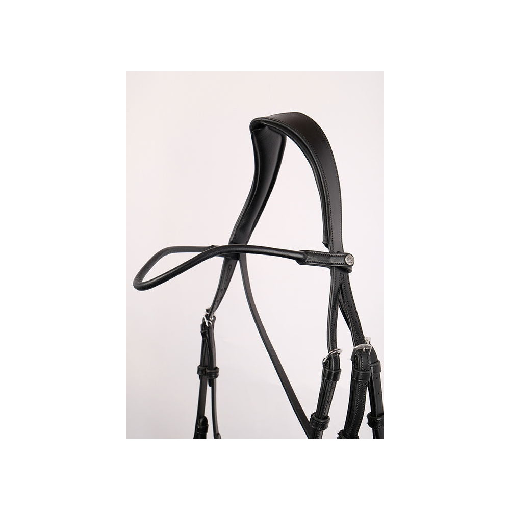 Porte-col De Tête Rembourré En Cuir Pour Cheval – Cristal Scintillant – Toutes Tailles