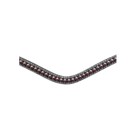 Frontale Montar kralen roségoud