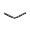 Frontal Montar perles rose gold - Marron