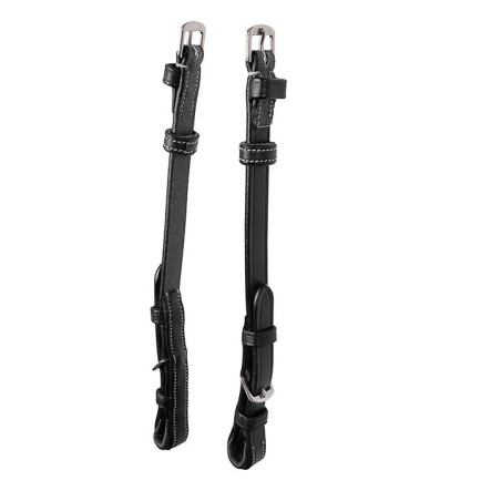 Bedrag Montar zwart-crème plat leer