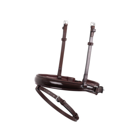 Gecombineerde neusriem Montar Deluxe gelooid leer