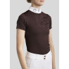 Polo de concours Montar MoViolet femme - Marron
