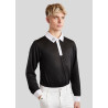 Polo de concours Montar MoWill manches longues femme - Noir