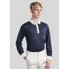 Wedstrijdpolo Montar MoWill lange mouwen dames - Donker marineblauw