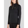 Polo Montar Everly Mon Tech femme manches longues rose gold - Noir