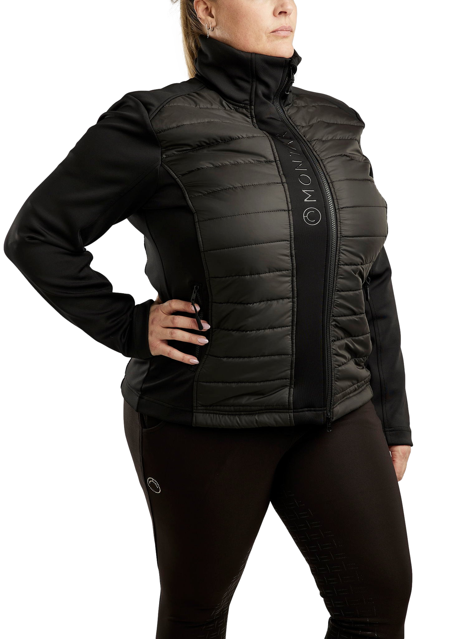 Veste Montar Emma Hybrid femme Curve Noir