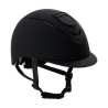 Casque Equestro logo en relief Meteor unisexe - Noir
