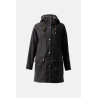 Imperméable Elise avec doublure matelassé Horze - Noir caviar