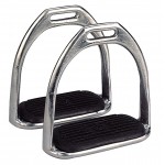 Étriers plats acier nickelé Feeling