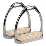 Stijgbeugels met messen van verchroomd staal