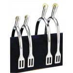 Éperons Feeling inox à molette