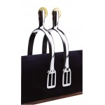 Éperons Feeling Prince de Galles inox à molette lisse