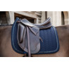 Tapis de selle Kentucky Glitter Stone dressage - Marine