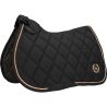 Tapis de selle de dressage Back on Track Haze Collection - Noir