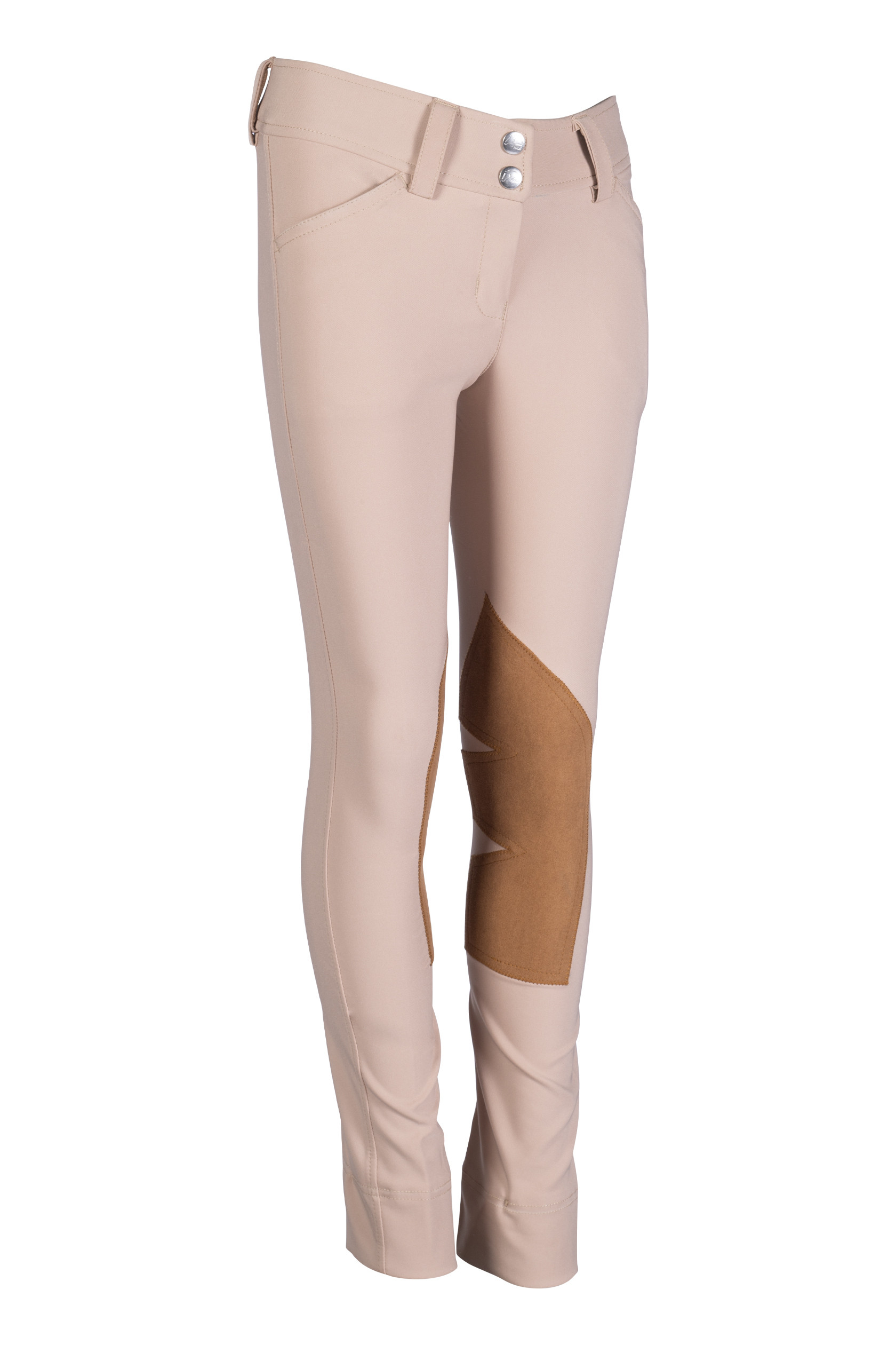 Pantalon Jodhpur Hunter Kids II basanes en Alos HKM Naturel foncé Beige