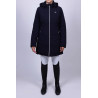 Parka longue Harcour Robertah femme - Marine